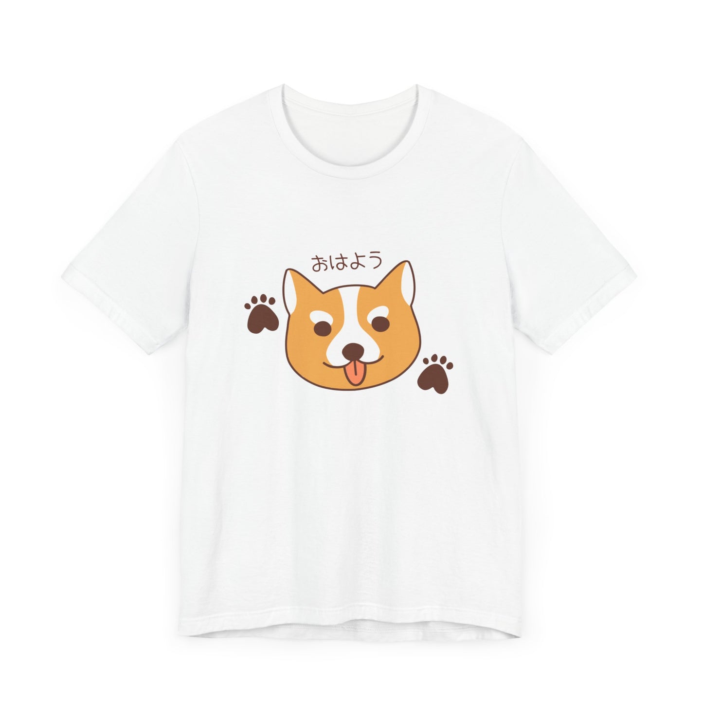 Good Morning Corgi T-shirt