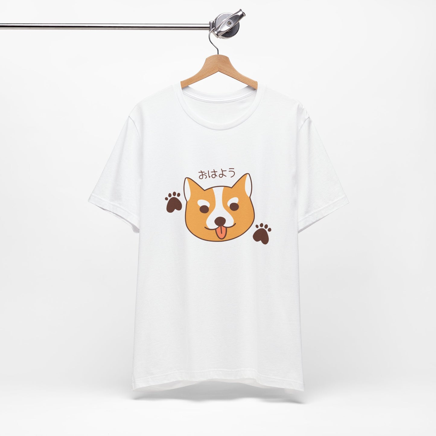 Good Morning Corgi T-shirt