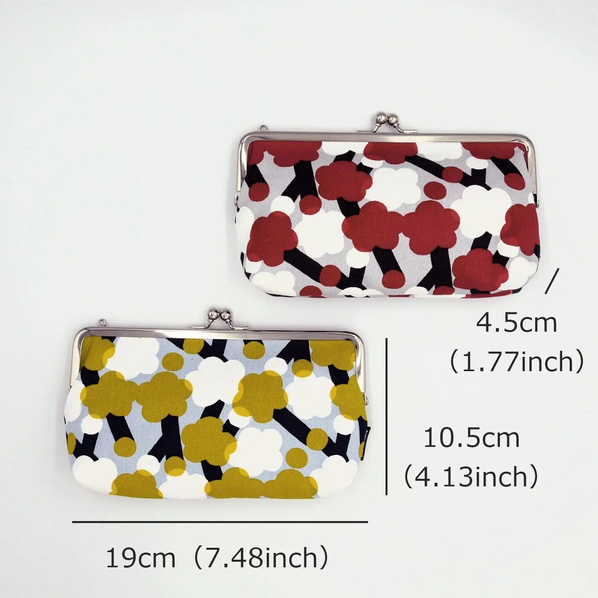 Gamaguchi Pouch & Handkerchief Set