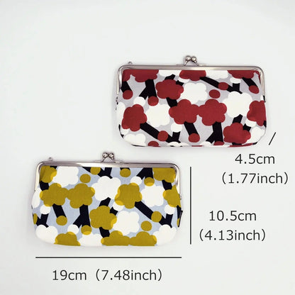 Gamaguchi Pouch & Handkerchief Set